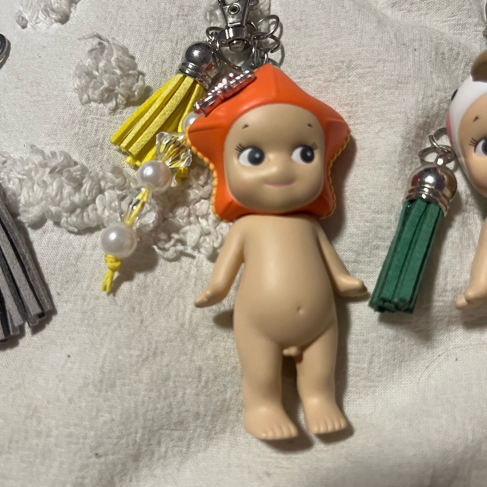 Adorable Starfish Sonny Angel Keychain